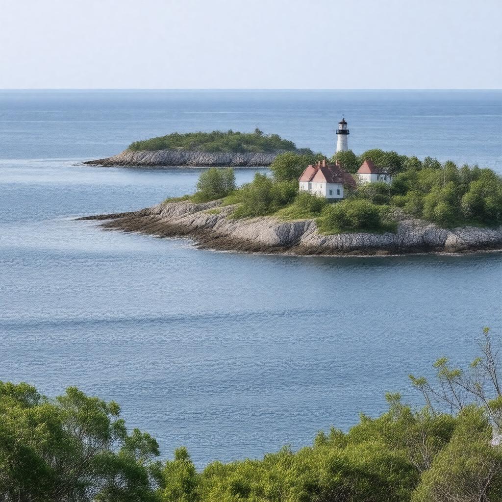 AI-created image of Isles of Shoals