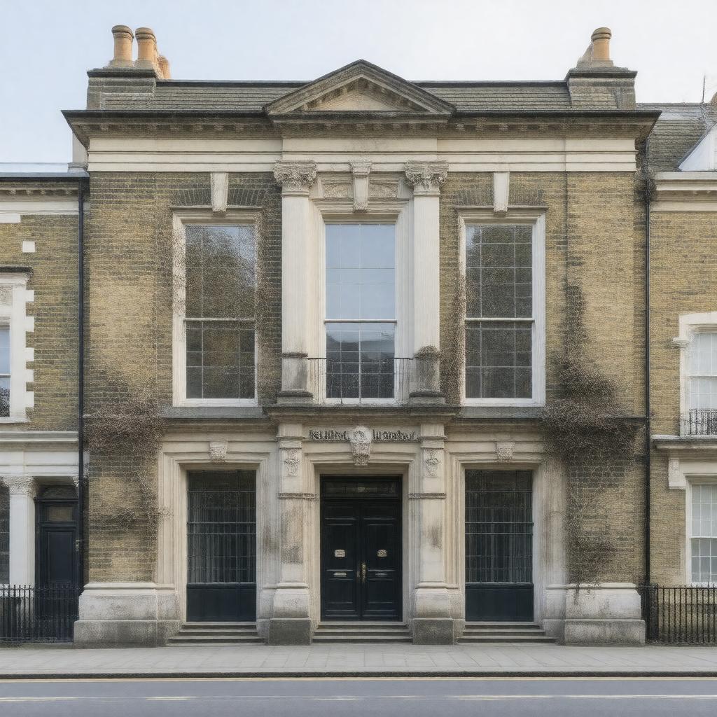 Click to view larger image AI-created image of Islington Central Library