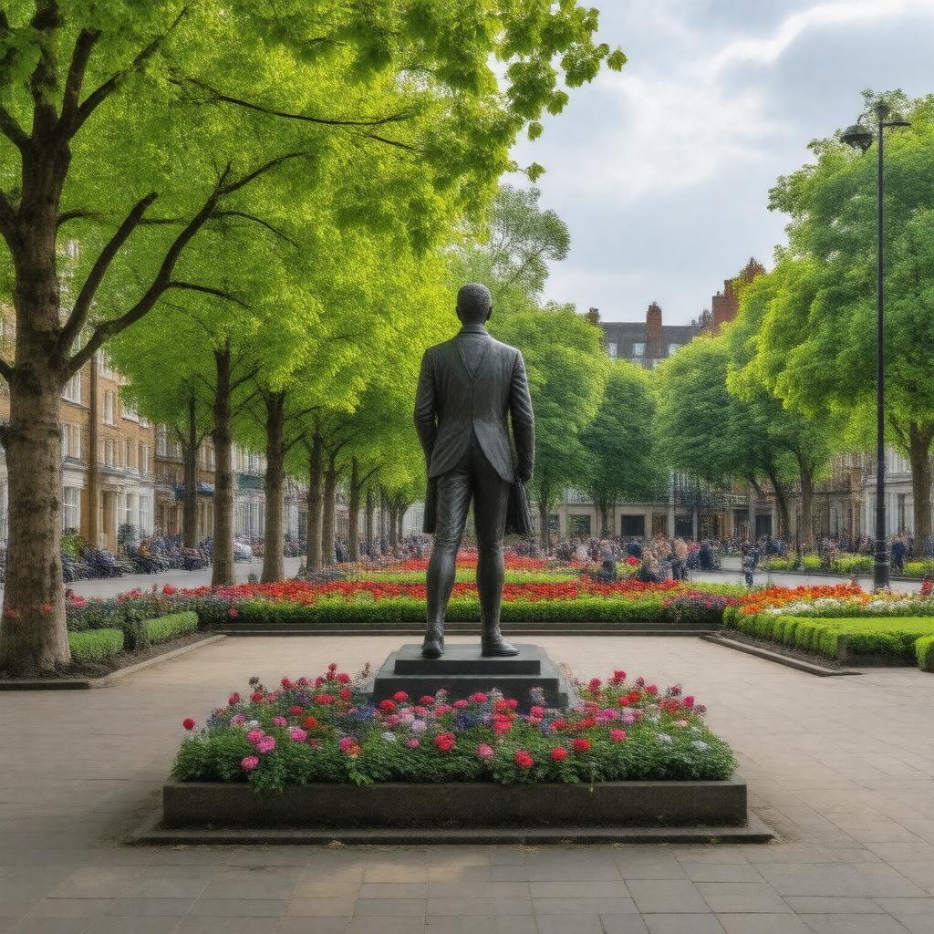 AI-created image of Islington Green