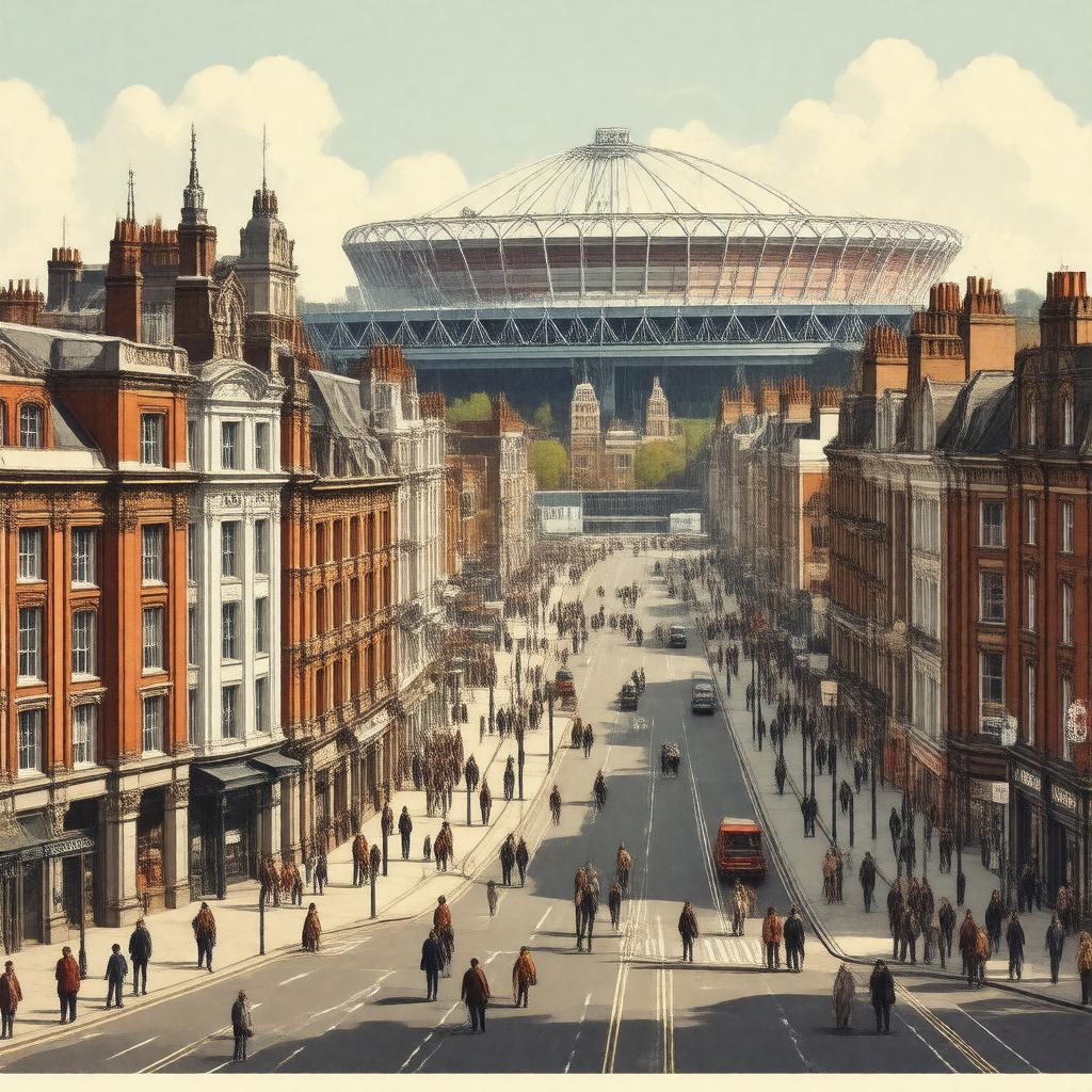 AI-created image of Islington, London