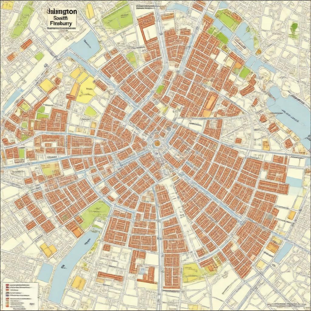 Click to view larger image AI-created image of Islington South and Finsbury