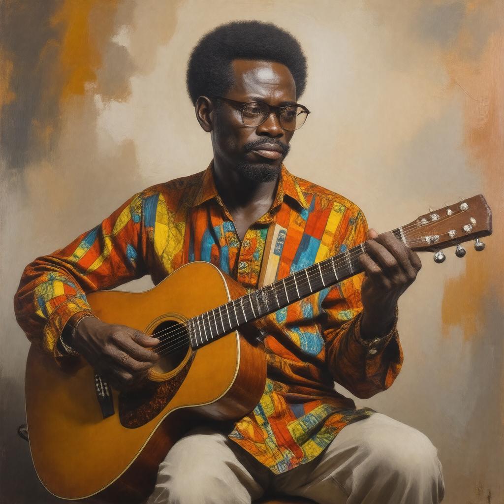 AI-created image of Ismaël Lô