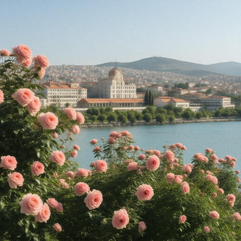 Click to view larger image AI-created image of Isparta, Turkey