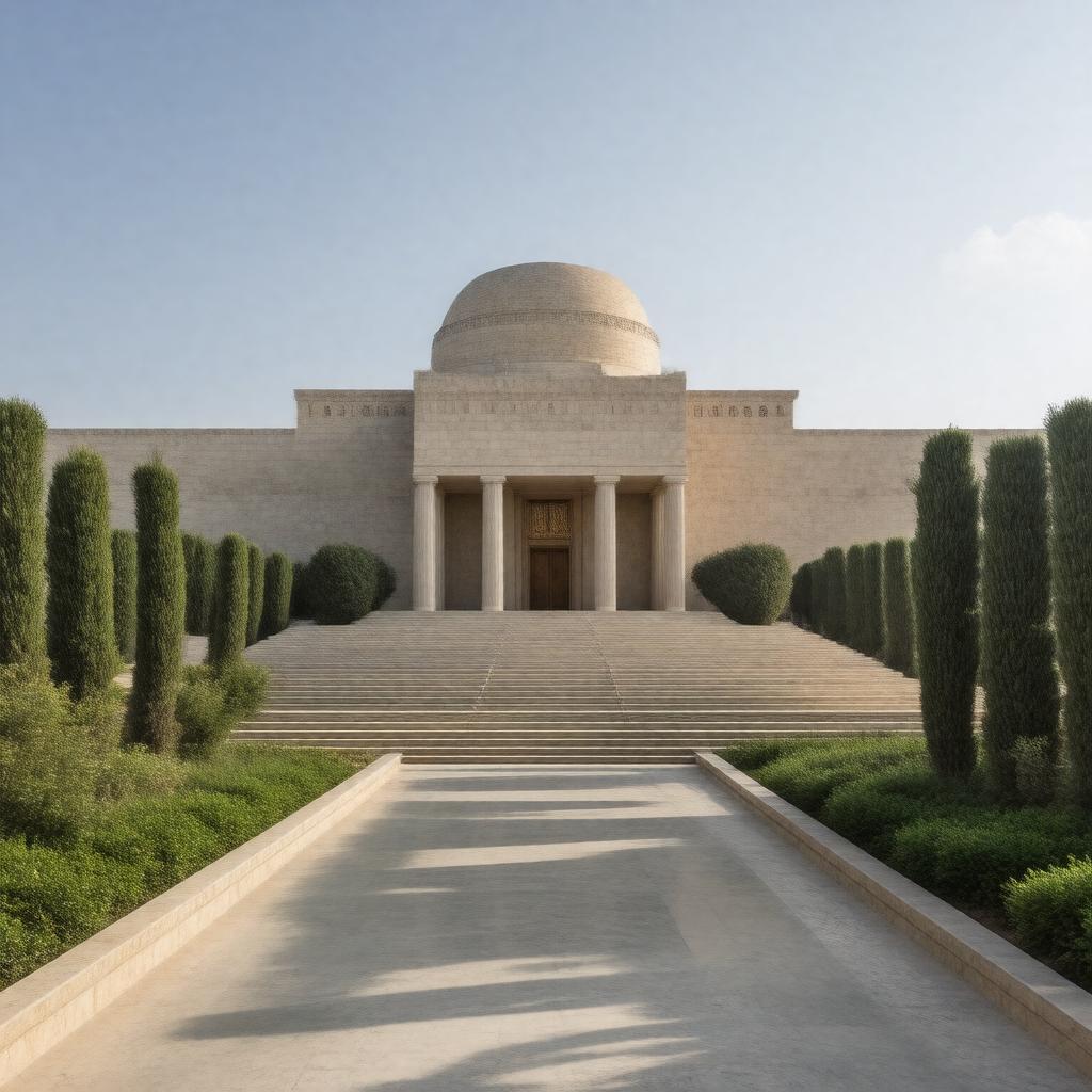 AI-created image of Israel Museum