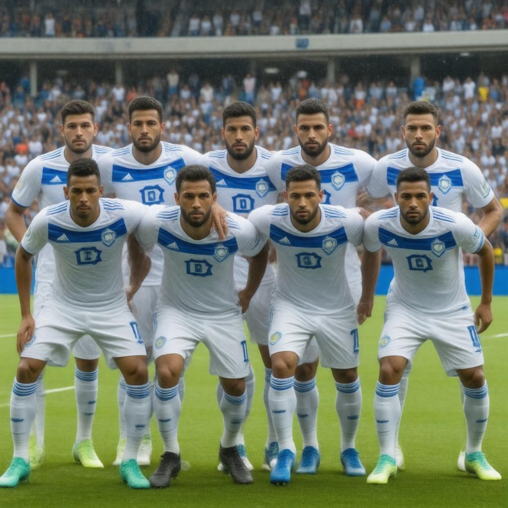 AI-created image of Israel national football team