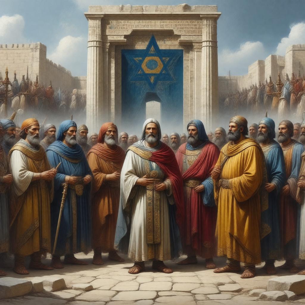 AI-created image of Israelites