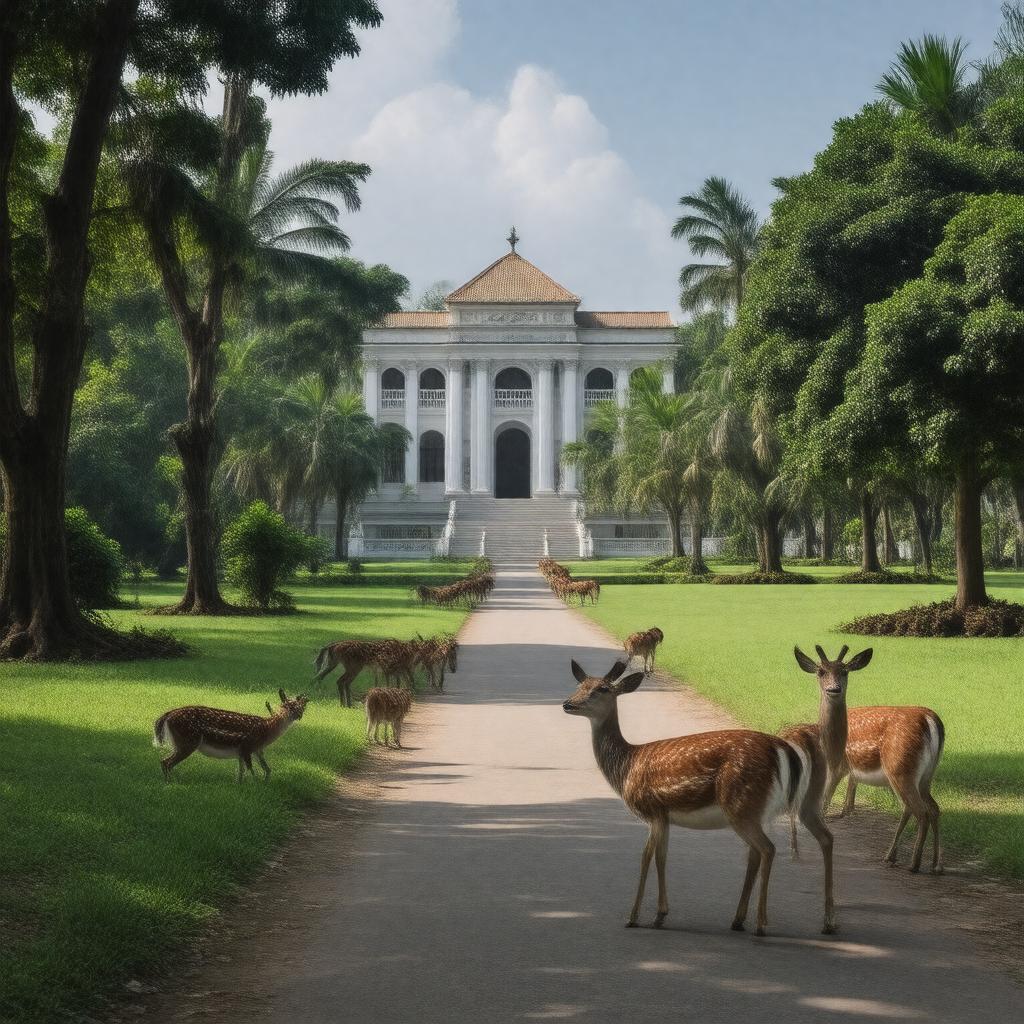 AI-created image of Istana Bogor