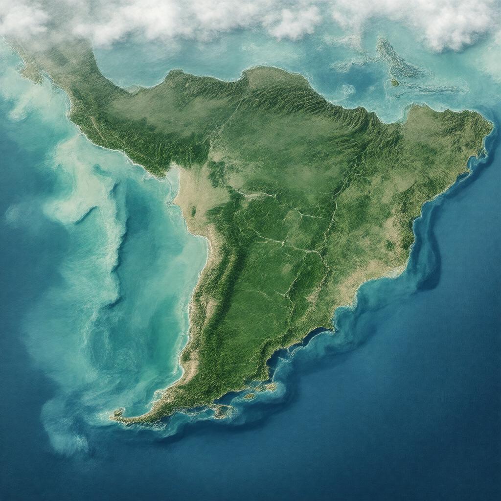 Click to view larger image AI-created image of Isthmus of Panama