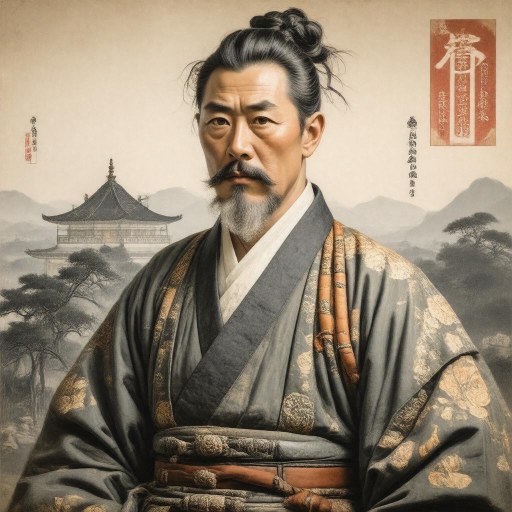 AI-created image of Itō Hirobumi