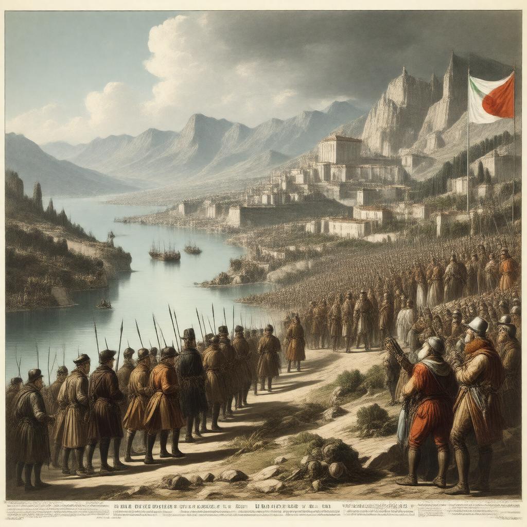 AI-created image of Italian Risorgimento