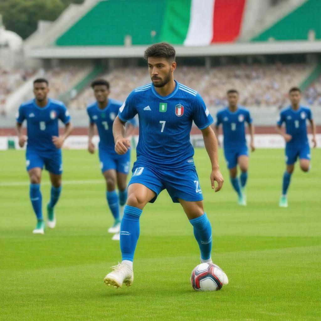 AI-created image of Italy U21