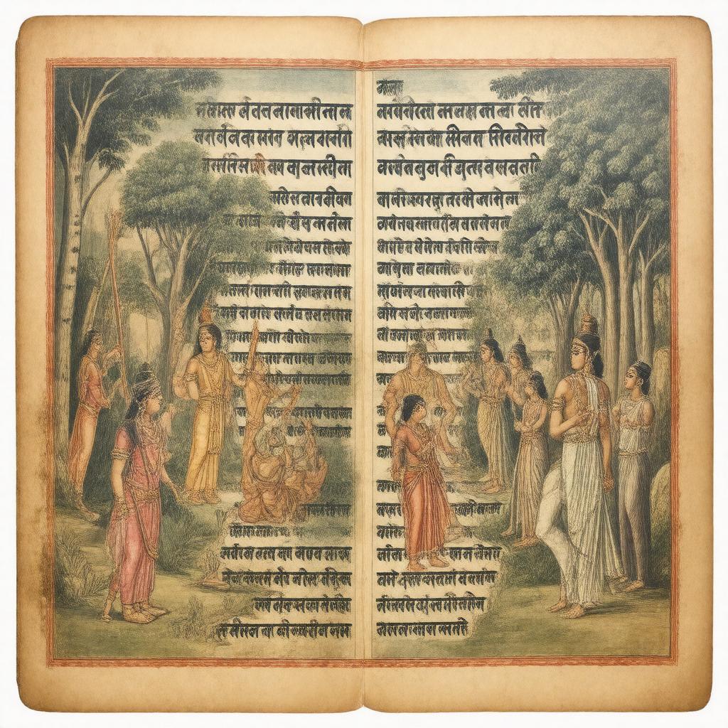 Click to view larger image AI-created image of Itihasa