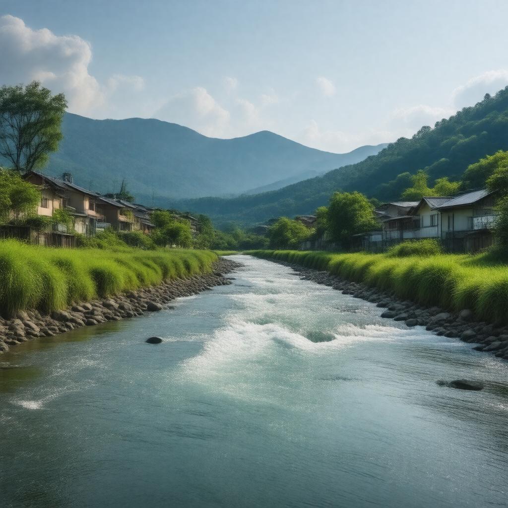 AI-created image of Itoshiro River