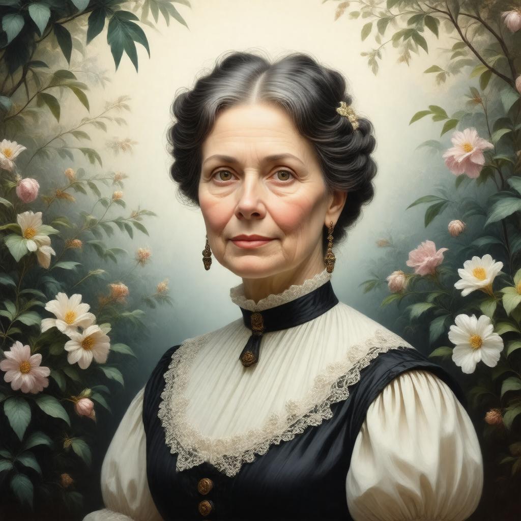 AI-created image of Iva Lucena Purdy