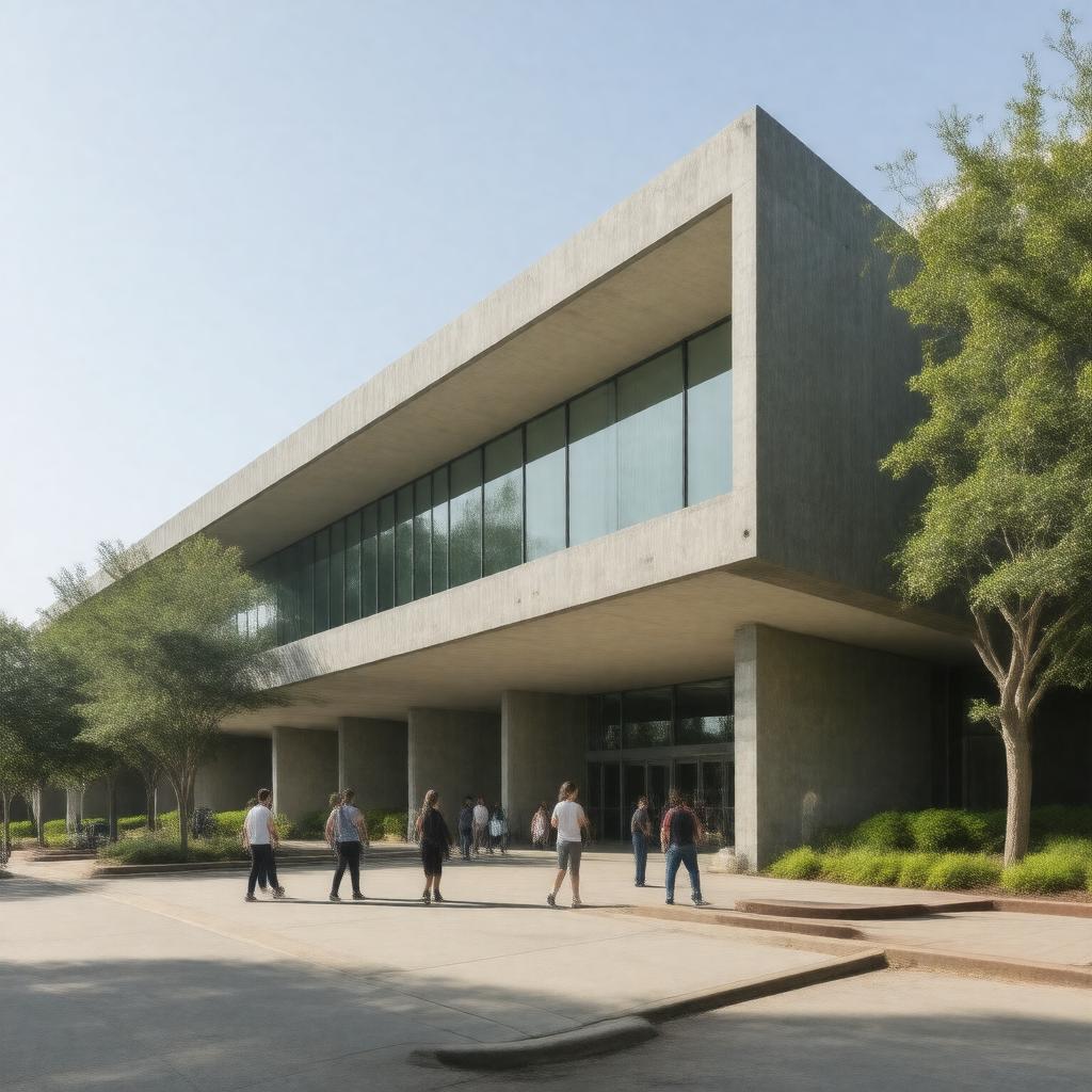AI-created image of Ivan Allen College of Liberal Arts