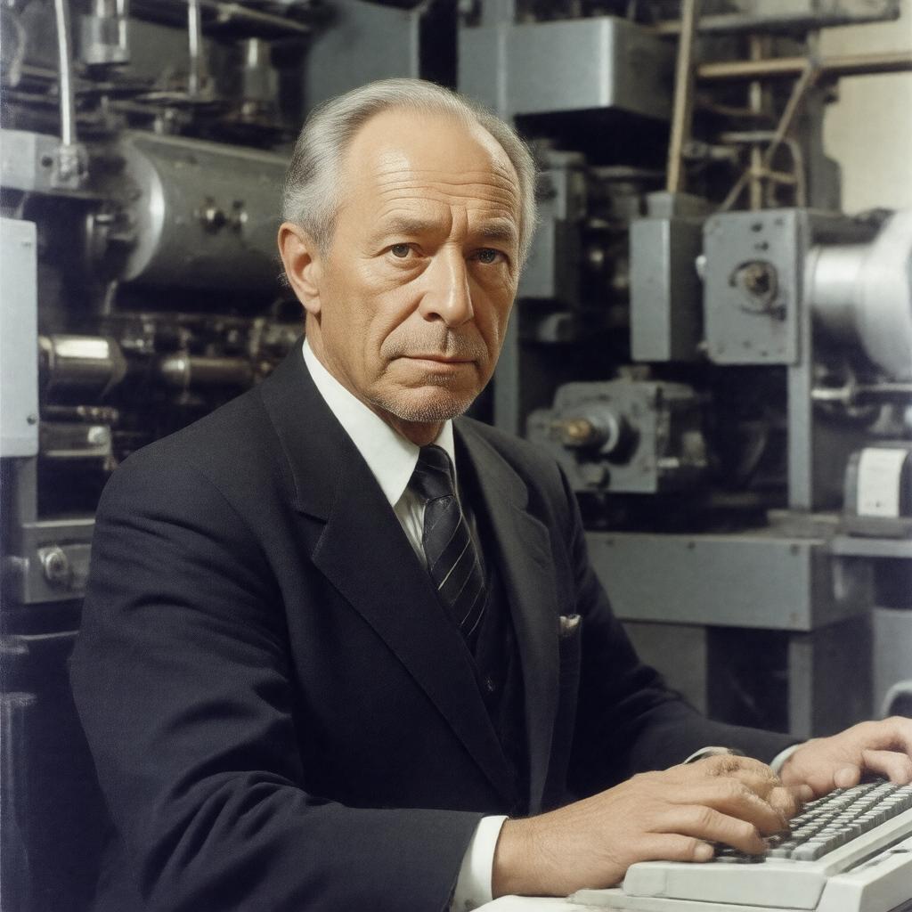AI-created image of Ivan Atanasoff