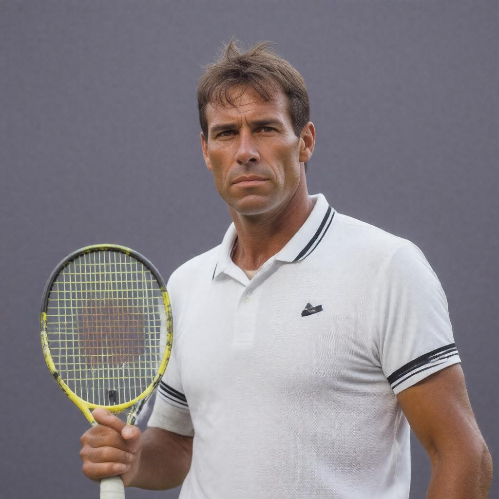AI-created image of Ivan Lendl