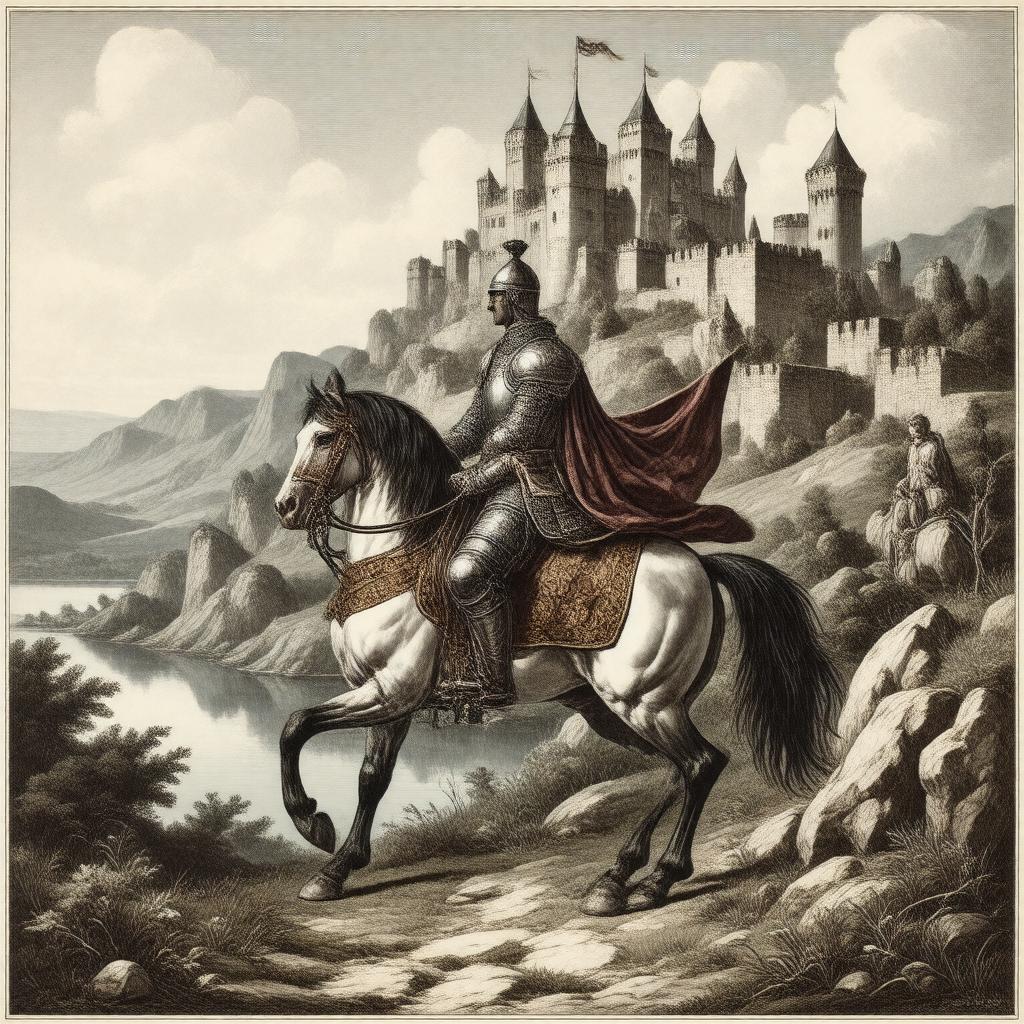 AI-created image of Ivanhoe