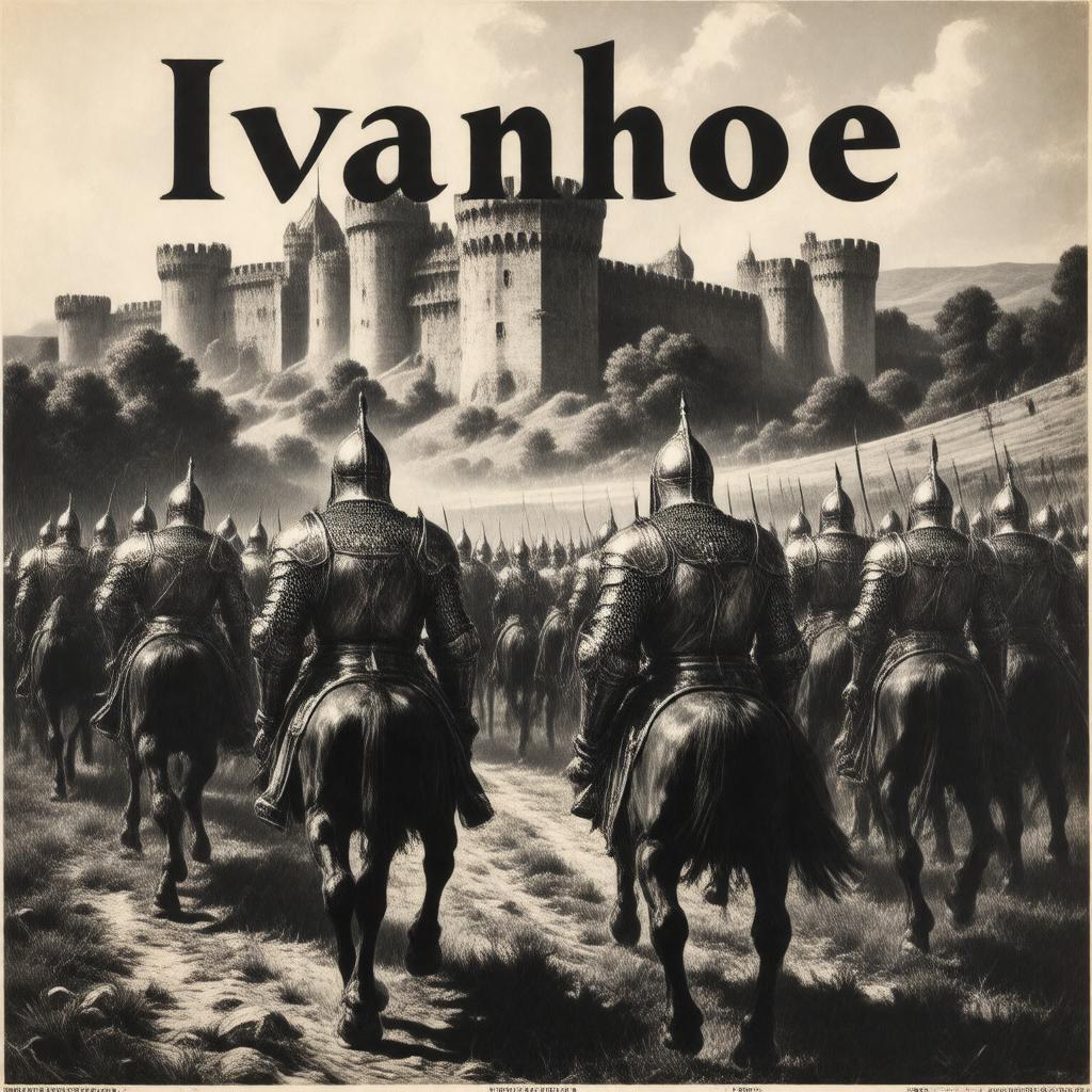 AI-created image of Ivanhoe (1948 TV series)