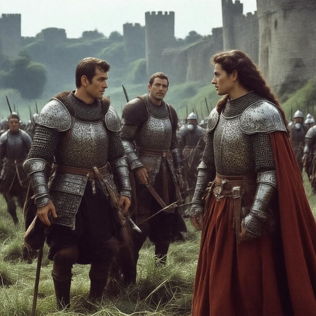 AI-created image of Ivanhoe (1952 film)