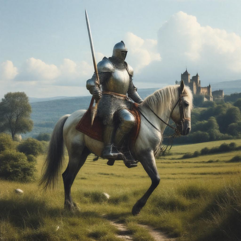 AI-created image of Ivanhoe (1960 TV series)