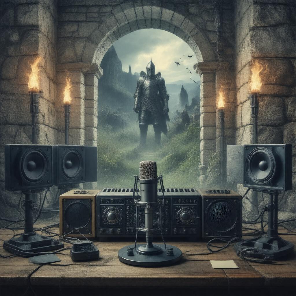 AI-created image of Ivanhoe (BBC radio drama)