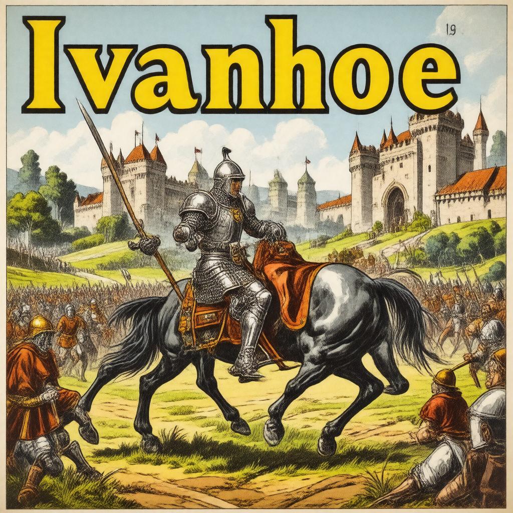 AI-created image of Ivanhoe (comic book adaptation)