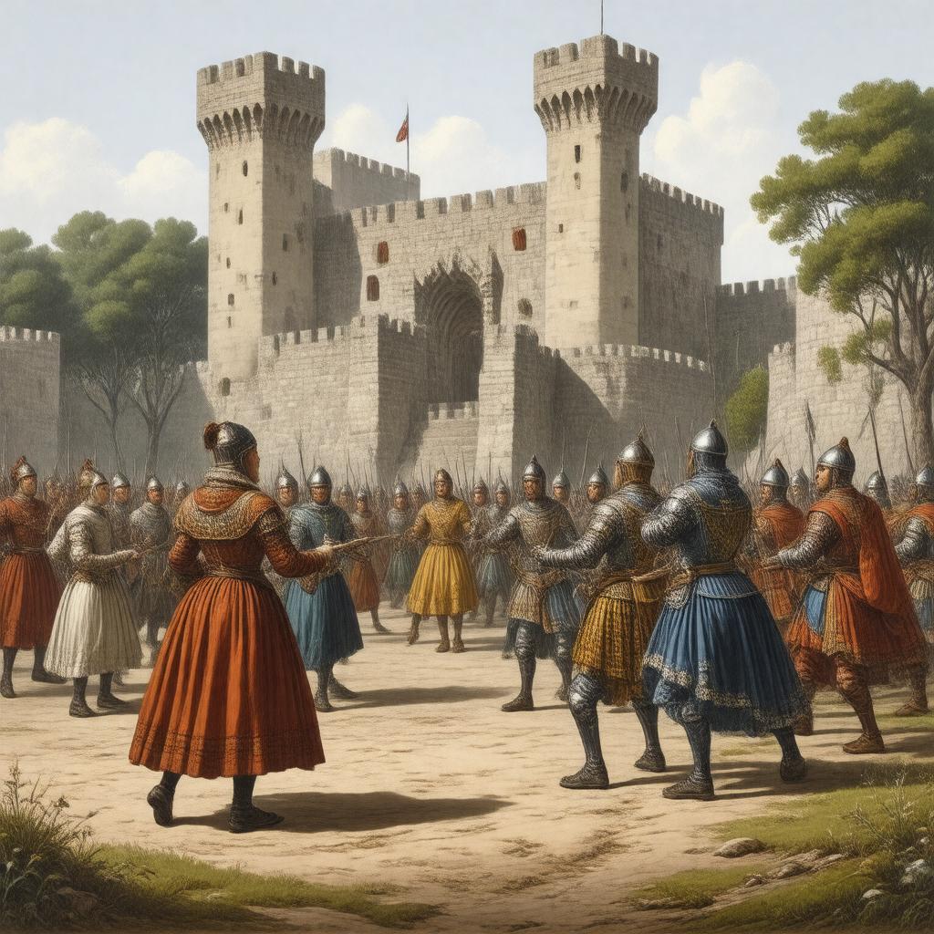 AI-created image of Ivanhoe (musical)