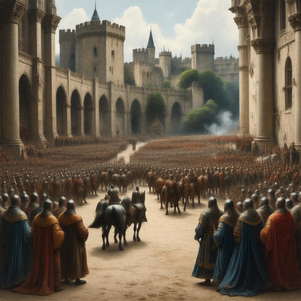 Click to view larger image AI-created image of Ivanhoe (opera by Arthur Sullivan)