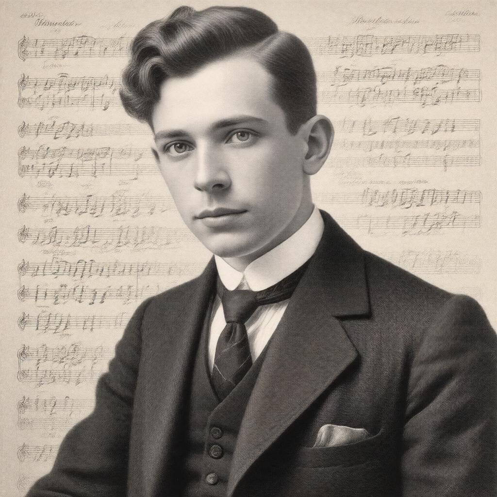 AI-created image of Ivor Novello