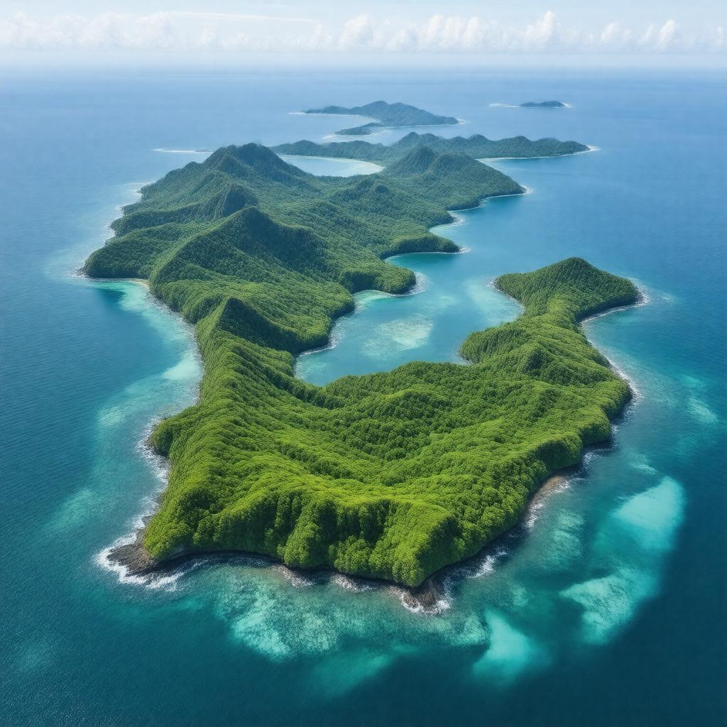 AI-created image of Izu Islands