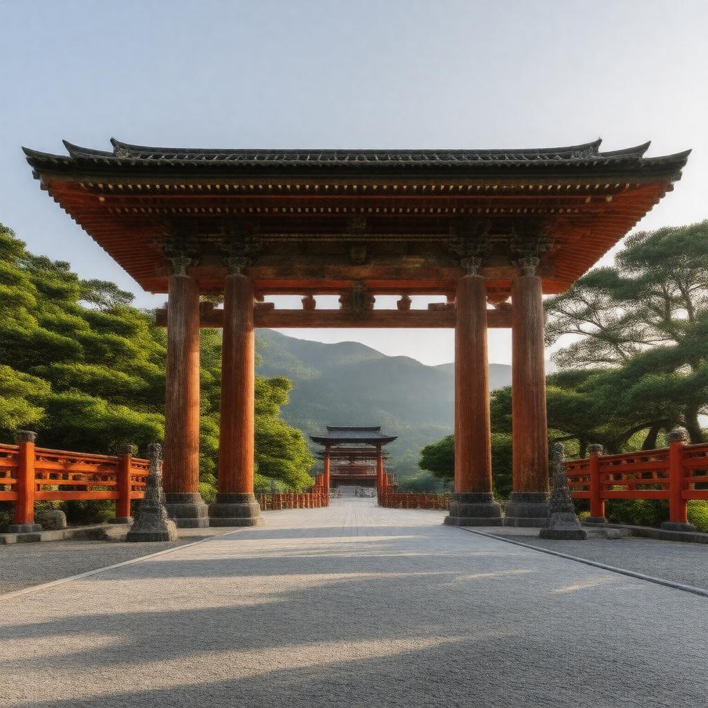 AI-created image of Izumo Taisha