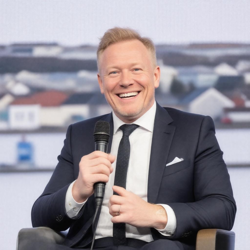 AI-created image of Jón Gnarr