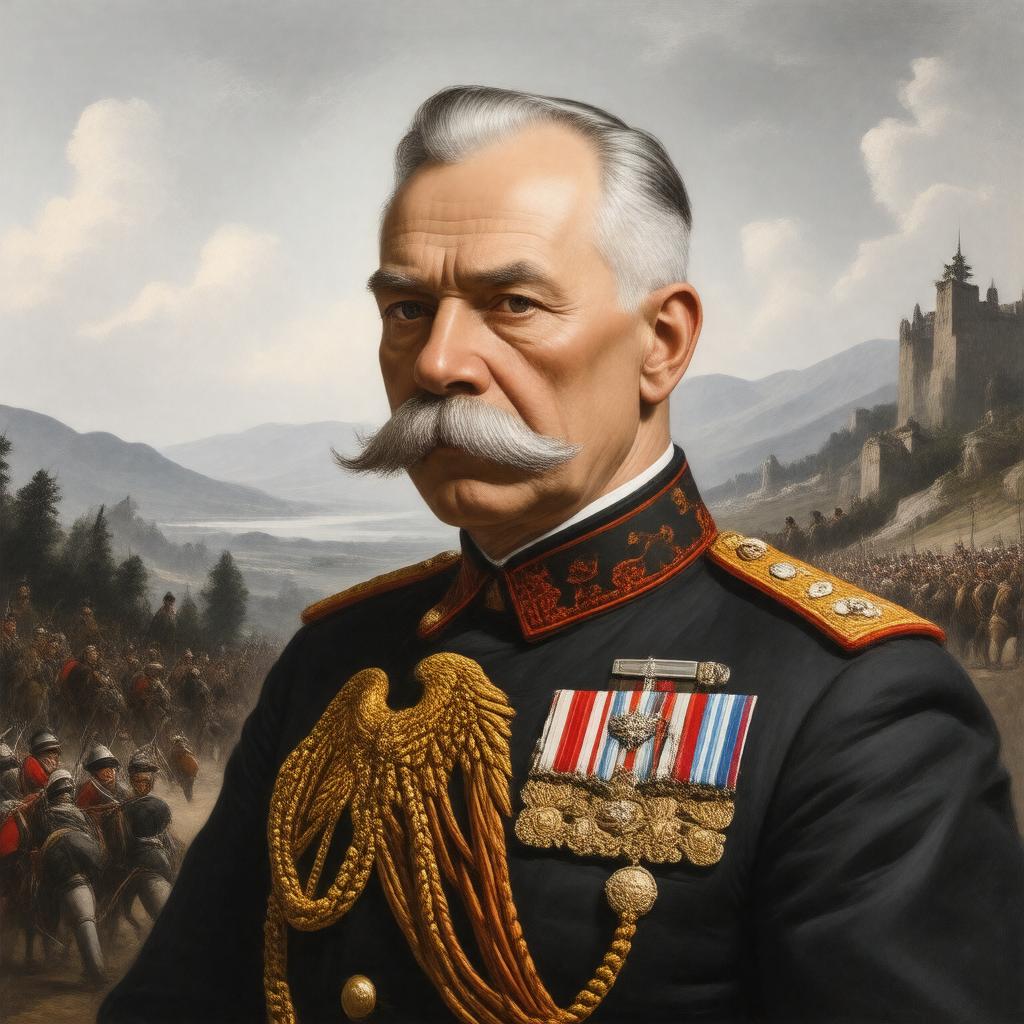 AI-created image of Józef Piłsudski