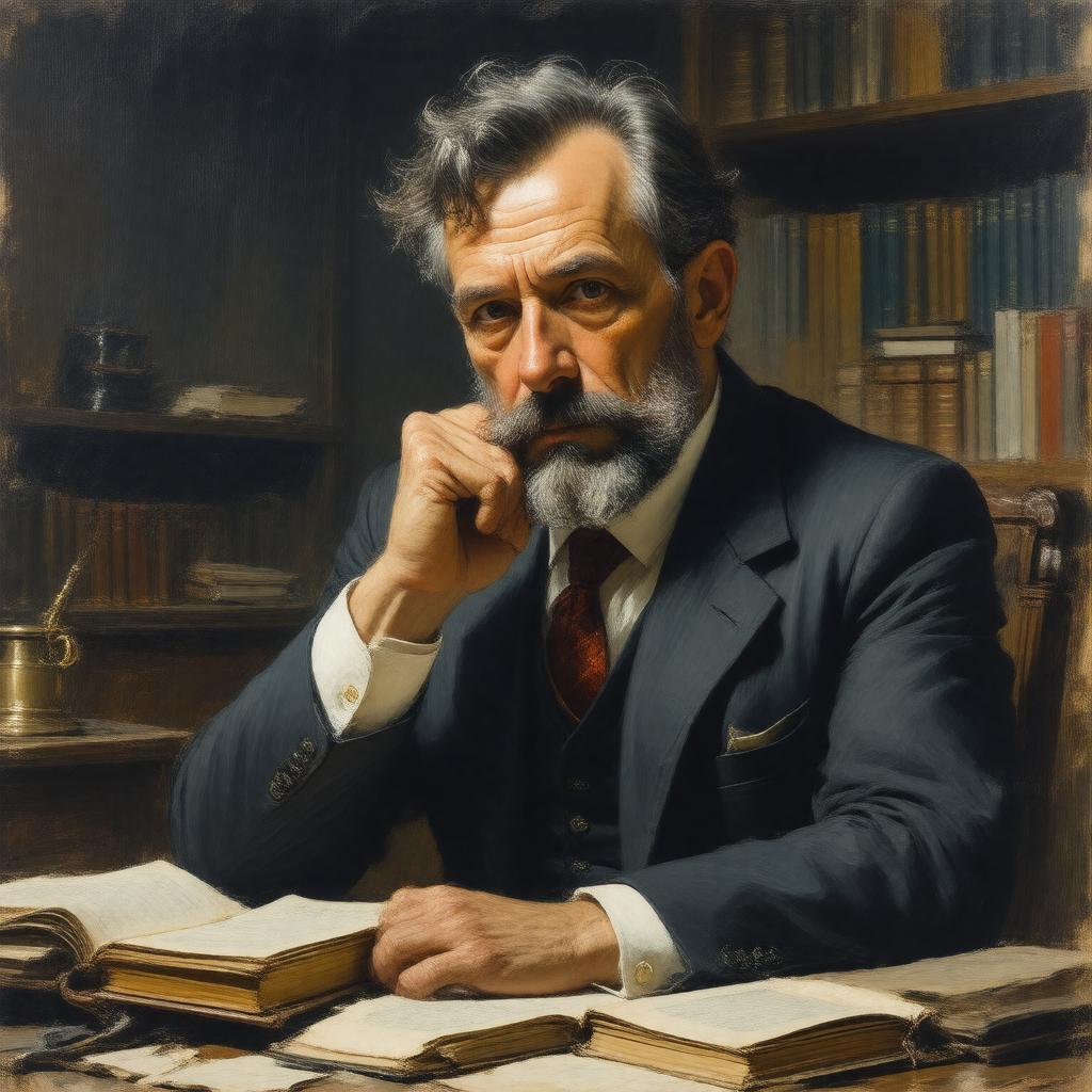 AI-created image of Józef Teodor Konrad Korzeniowski