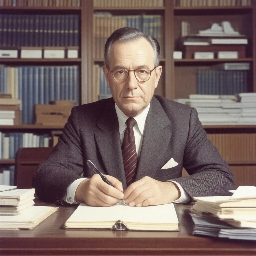AI-created image of J.C.R. Licklider