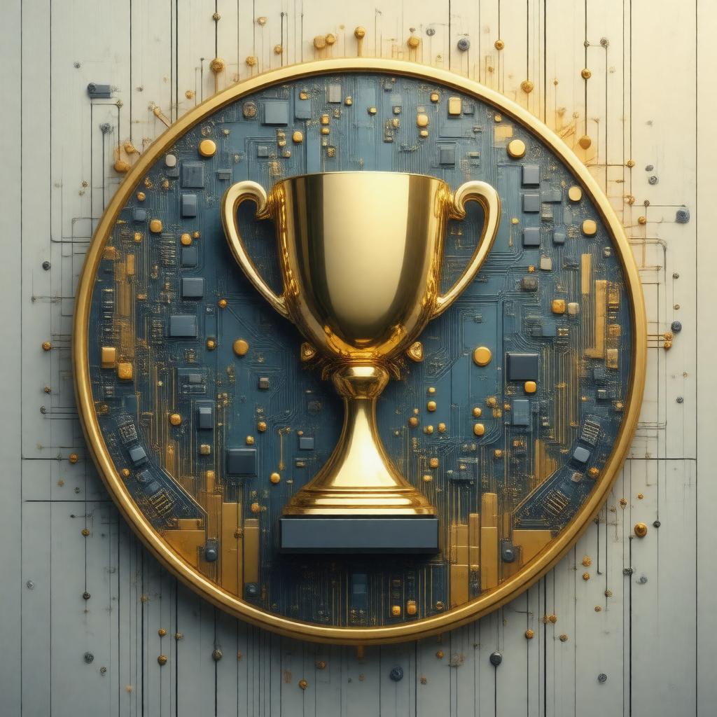 Click to view larger image AI-created image of J.C.R. Licklider Prize for Computing Sciences