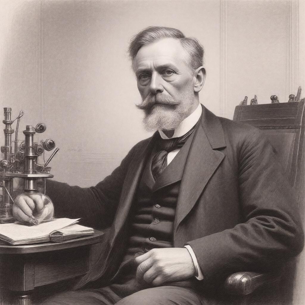 AI-created image of J.J. Thomson