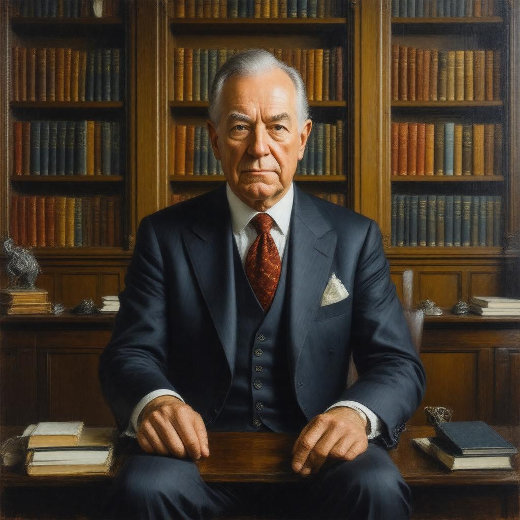 AI-created image of J.P. Morgan