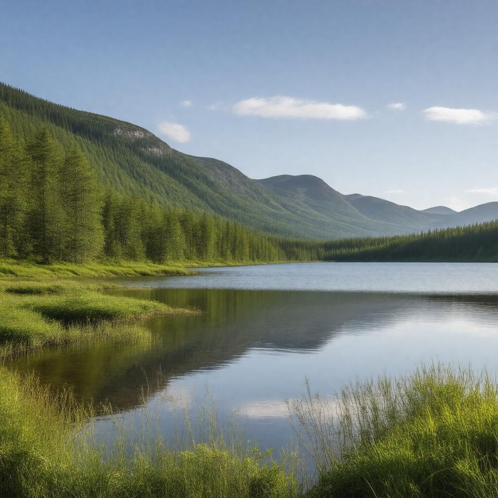 AI-created image of J.T. Cheeseman Provincial Park