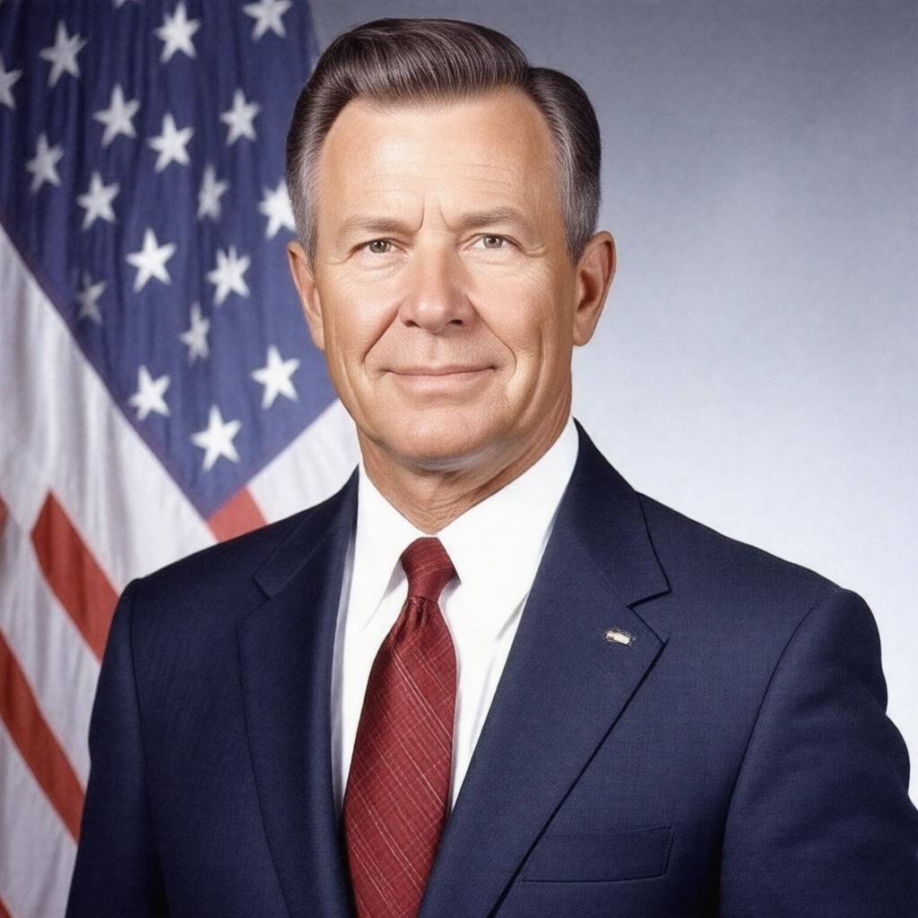 AI-created image of J. Caleb Boggs