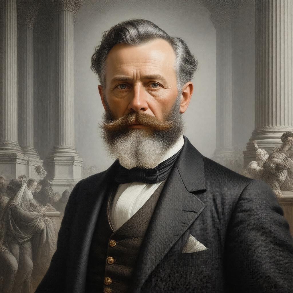 AI-created image of J. Cleaveland Cady