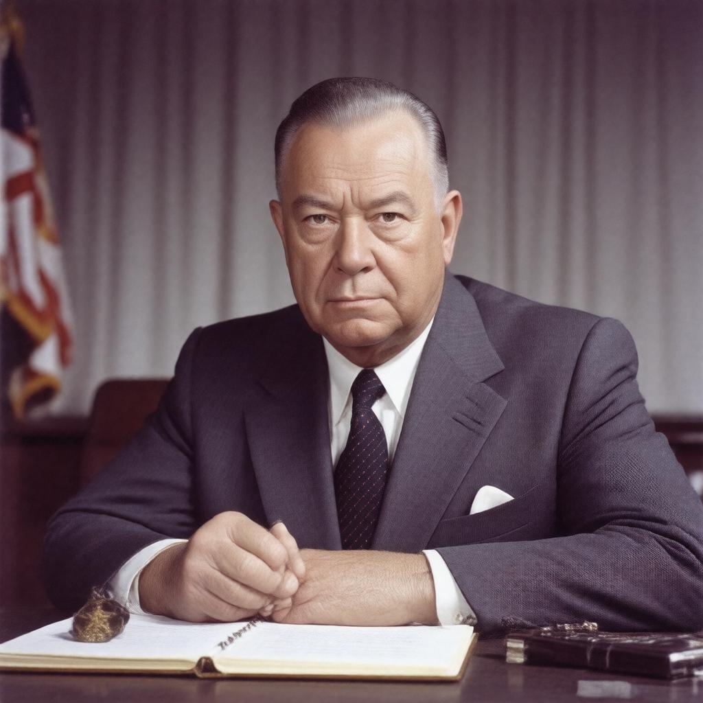 AI-created image of J. Edgar Hoover