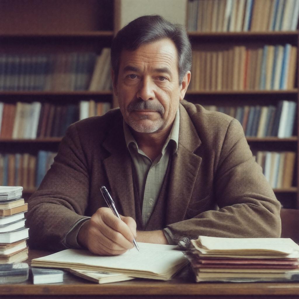 AI-created image of J. Hoberman