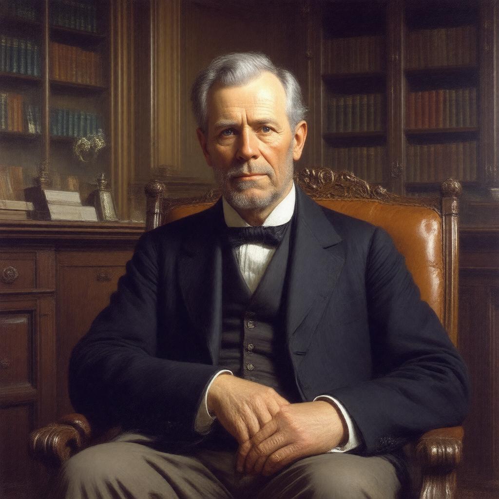 AI-created image of J. Philip Rinn