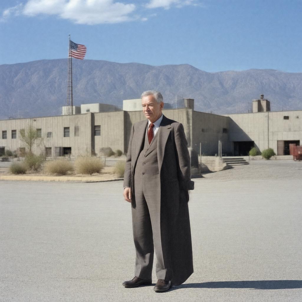 AI-created image of J. Robert Oppenheimer