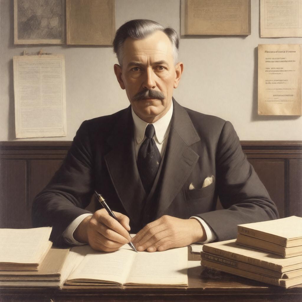 AI-created image of J. T. Murphy