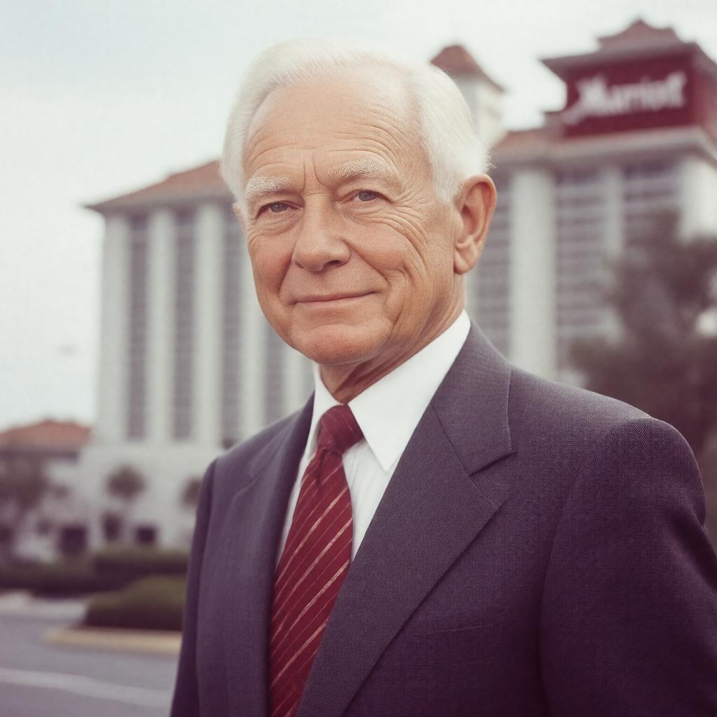 AI-created image of J. Willard Marriott