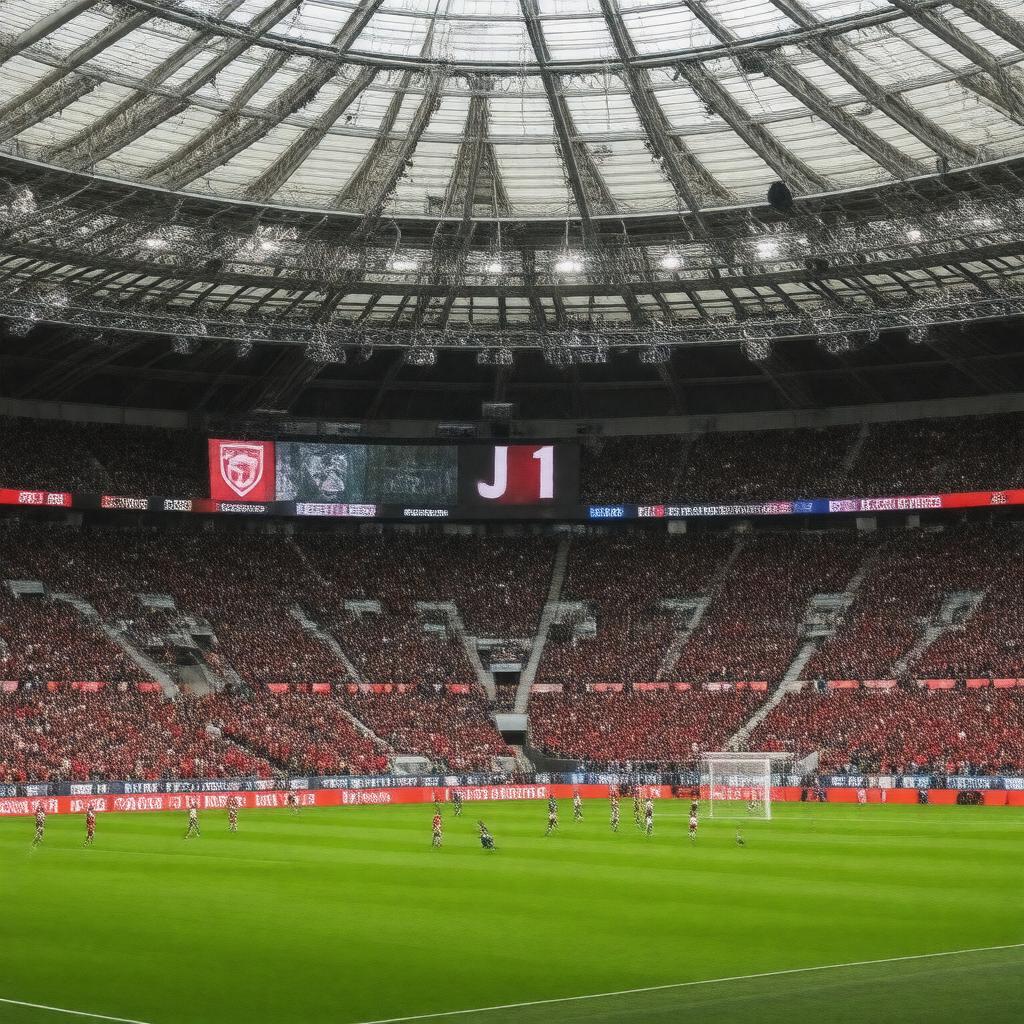 AI-created image of J1 League