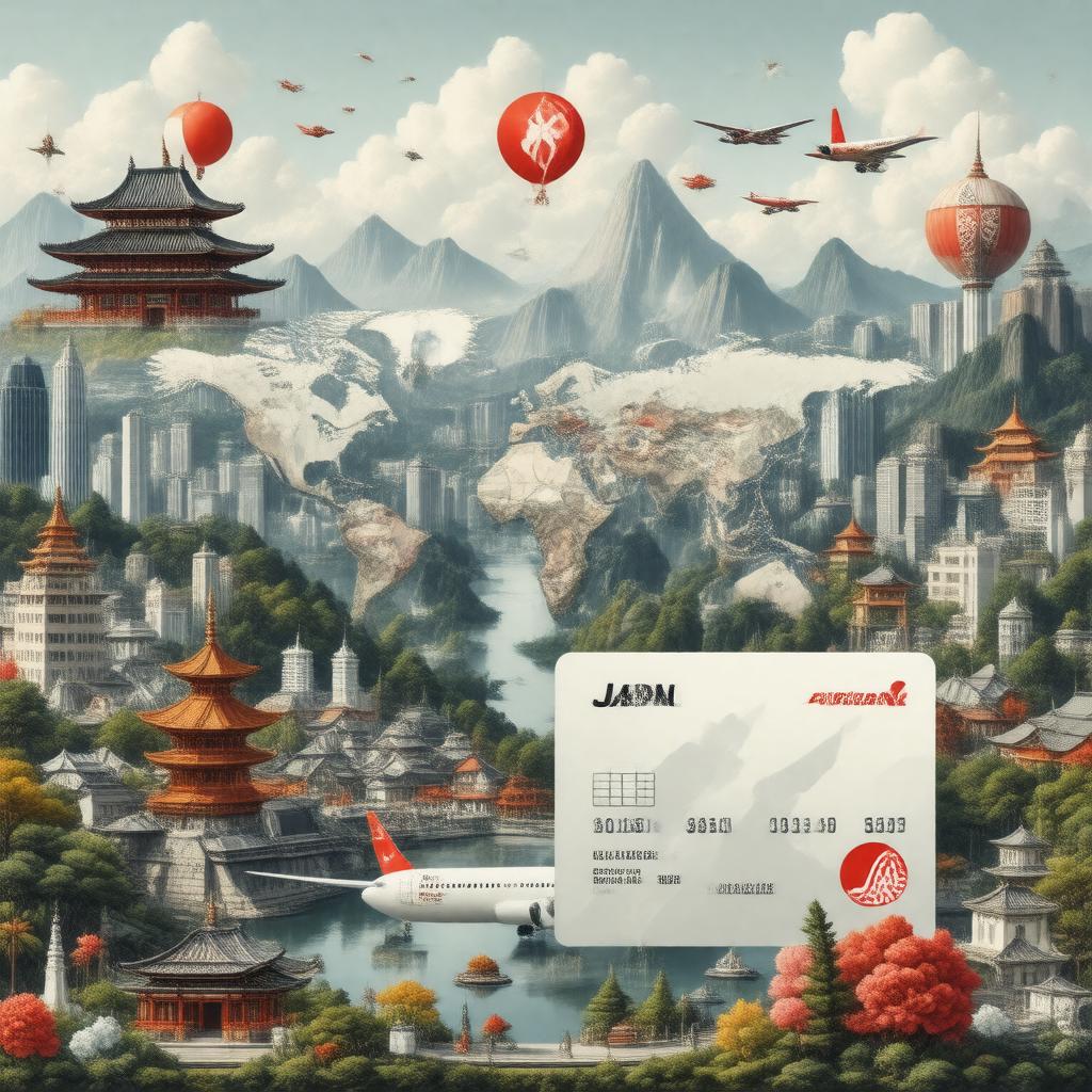 AI-created image of JAL Mileage Bank